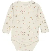 Minymo Body l/æ - Bambus - Veiled Rose Flower - - 56 - Body L/Æ