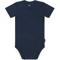 JBS Body k/æ - Bambus - Navy - - 1 år (80) - Body K/Æ
