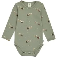 Müsli Body l/æ - Christmas - Shadow/Deep Green/Balsam Cream - - 68 - Body L/Æ