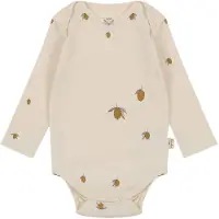 Konges Sløjd Body l/æ - Lemon - - 2 år (92) - Body L/Æ