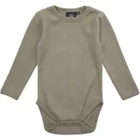 Sofie Schnoor Body l/æ - Dusty Green - - 74 - Body L/Æ