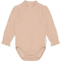 Hust and Claire Body l/æ - HCBri - Rugby Tan - - 1 år (80) - Body L/Æ