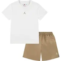 Jordan Sæt - T-shirt/Sweatshorts - Desert Camo - - 3-4 år (98-104) - Shorts