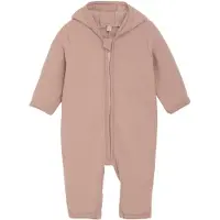 Huttelihut Køredragt - Uldfleece - Mahogany Rose m. Ører - - 1½ år (86) - Køredragt