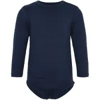 JBS Body l/æ - Bambus - Navy - - 1½ år (86) - Body L/Æ