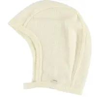MarMar Hjelm - Hoody - Uld - Natural - - 68 - Babyhjelm