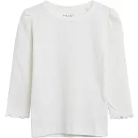 Hust and Claire Bluse - Andia - Rib - Ivory - - 1½ år (86) - Bluse