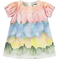 Molo Kjole - Caja - Petal Rainbow - - 4 år (104) - Kjole