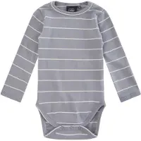 Sofie Schnoor Body l/æ - Stribet - Stone Blue - - 2 år (92) - Body L/Æ