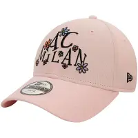 New Era Kasket - 9Forty - AC Milan - Pastel Pink - - 4-6 år (104-116) - Kasket