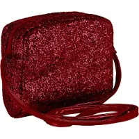 Mimi & Lula Skuldertaske - Rød Glitter - - OneSize - Skuldertaske