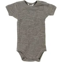 Joha Body k/æ - Uld - Brunmeleret - - 50 - Body K/Æ