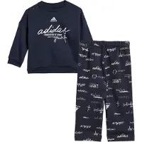 Adidas Sweatsæt - I Bluv Jogger - Navy/Hvid - - 68 - Sweatsæt