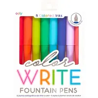Ooly Fyldepen - 8 Stk - Color Write Fountain Pens - - OneSize - Tusch