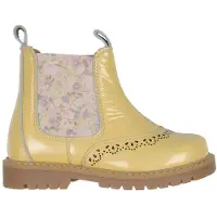 Wheat Støvler - Chelsea Double Elastic Champ - Lemon - - 25 - Støvler