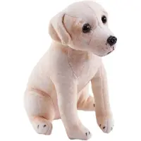 Wild republic Bamse m. Lyd - Rescue Dogs - 12x17 - Gul Labrador - - OneSize - Bamse