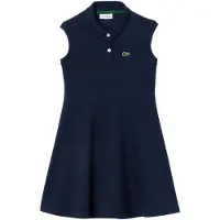 Lacoste Kjole - Navy Blue - - 6 år (116) - Kjole