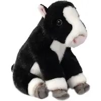 Living Nature Bamse - 17x9 cm - Friesian Kalv - Sort/Hvid - - OneSize - Bamse