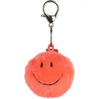 Bon Ton Toys Nøglering - 5,5 cm - Smiley ECO Fuzzy - Bright Cora - - OneSize - Nøglering