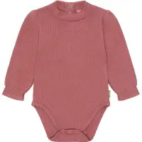 Hust and Claire Body l/æ - Bomuld/Modal - Rib - HCBri - Dry Rose - - 74 - Body L/Æ