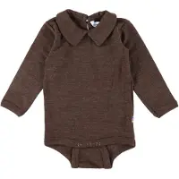 Joha Body l/æ - Uld - Krave - Mørkebrun - - 60 - Body L/Æ