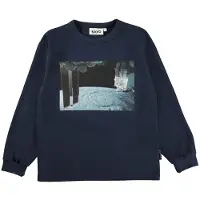 Molo Bluse - Rin - Galaxy Blue - - 5 år (110) - Bluse