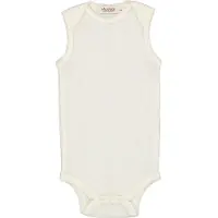 MarMar Body u/æ - Uld - Pointelle - Bini - Natural - - 1 år (80) - Body U/Æ