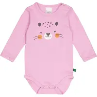 Freds World Body l/æ - Leo Print - Pastel - - 62 - Body L/Æ