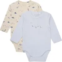 Fixoni Body l/æ - 2-pak - Gray Dawn - - 62 - Body L/Æ