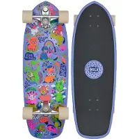Impala Skateboard - Neptune Surf Skate - 30" - Char Bataille - - OneSize - Skateboard