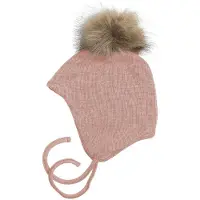 Racing Kids Hue - Uld/Bomuld - Dusty Rose m. Kvast - - 50 - Hue