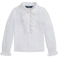 Ralph Lauren Skjorte - Hvid - - 4 år (104) - Skjorte