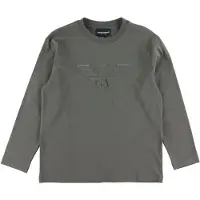 Emporio Armani Bluse - Chimera m. Logo - - 8 år (128) - Bluse