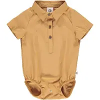 Müsli Skjortebody k/æ - Poplin - Cinnamon - - 74 - Body K/Æ