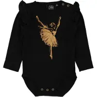 Sofie Schnoor Petit By Body l/æ - Dicte - Sort m. Ballerina - - 56 - Body L/Æ