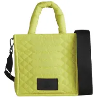 Markberg Taske - VikaMBG Mini Bag Snake Quilt - Electric Yellow - - OneSize - Skuldertaske