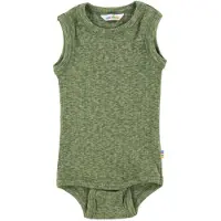Joha Body u/æ - Grønmeleret - - 80 - Body U/Æ