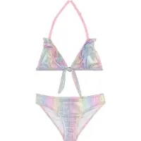 Billieblush Bikini - Multifarvet m. Striber - - 10 år (140) - Bikini