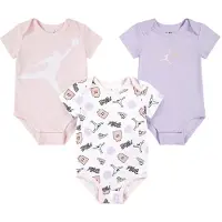 Jordan Body k/æ - 3-pak - Jumpman Flight - Pink Wash - - 6 mdr - Body K/Æ