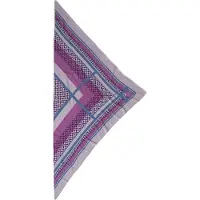 Lala Berlin Tørklæde - 180x80 - Triangle Double Heritage - Kiko/ - - OneSize - Tørklæde