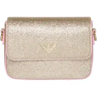 Emporio Armani Skuldertaske - Champagne m. Glimmer - - OneSize - Skuldertaske