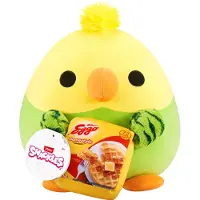 Snackles Bamse - 20 cm - Papegøjen Bliss m. Eggo Vafler - - OneSize - Bamse
