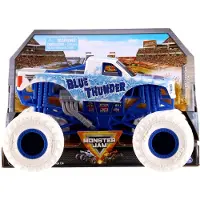 Monster Jam Collector Truck - 1:24 - Blue Thunder - Blå/Hvid - - OneSize - Bil