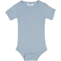 Joha Body k/æ - Uld/Silke - Støvet Blå - - 50 - Body K/Æ