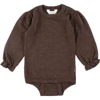 Joha Body l/æ - Uld - Mørkebrun - - 100 - Body L/Æ