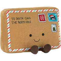 Jellycat Bamse - 15x18 cm - Amuseables Letter to Santa - - OneSize - Bamse