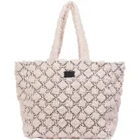 Lala Berlin Shopper - Vendbar - Melle - Hvid/Sort - - OneSize - Taske