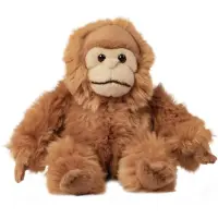 Living Nature Bamse - 16x13 cm - Baby Orangutang - Brun - - OneSize - Bamse