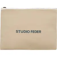 STUDIO FEDER Pung - Melia - Canvas - Sand Beige - - OneSize - Pung