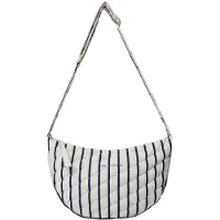 Sofie Schnoor Skuldertaske - Off White/Navy Striped - - OneSize - Skuldertaske